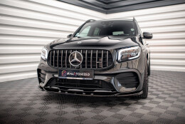 Cup Spoilerlippe Front Ansatz V.2 passend für Mercedes-AMG GLB 35 X247 schwarz Hochglanz