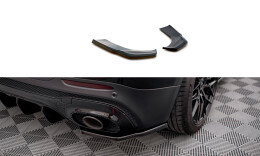 Heck Ansatz Flaps Diffusor passend für Mercedes-AMG GLB 35 X247 schwarz Hochglanz