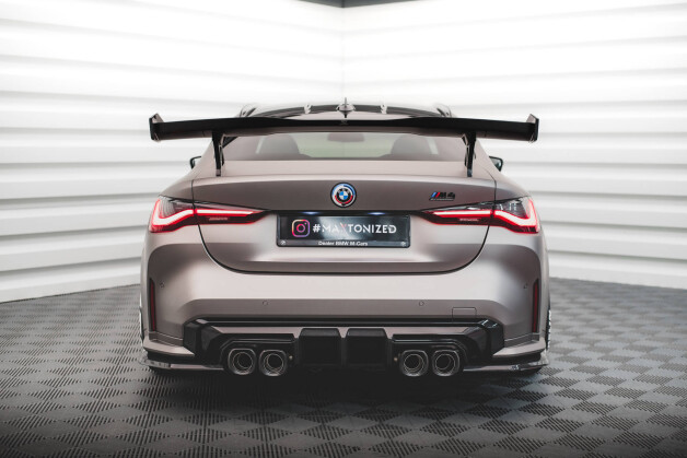 Prepreg Carbon Fiber Heck Ansatz Flaps Diffusor passend für BMW M4 G82