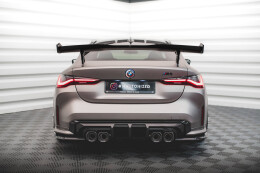 Carbon Fiber Heck Ansatz Flaps Diffusor für BMW M4...