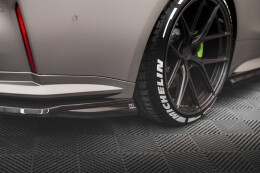 Carbon Fiber Heck Ansatz Flaps Diffusor für BMW M4 G82