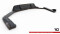 Mittlerer Cup Diffusor Heck Ansatz DTM Look passend für BMW X6 M F96 Facelift schwarz Hochglanz
