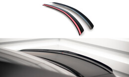 Heck Spoiler Aufsatz Abrisskante für Mercedes-Benz C Limousine W204 / C Coupe C204 schwarz Hochglanz