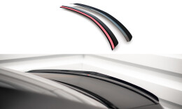 Heck Spoiler Aufsatz Abrisskante für Mercedes C Limo W204 / C Coupe C204 schwarz Hochglanz