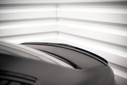 Heck Spoiler Aufsatz Abrisskante passend für Mercedes-Benz C Limousine W204 / C Coupe C204 schwarz Hochglanz