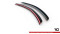 Heck Spoiler Aufsatz Abrisskante passend für Mercedes-Benz C Limousine W204 / C Coupe C204 schwarz Hochglanz