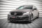 Cup Spoilerlippe Front Ansatz V.1 passend für Mercedes-Benz C Coupe / Limousine / Kombi AMG-Line C204 / W204 Facelift / S204 Facelift schwarz Hochglanz