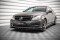 Cup Spoilerlippe Front Ansatz V.2 passend für Mercedes-Benz C Coupe / Limousine / Kombi AMG-Line C204 / W204 Facelift / S204 Facelift schwarz Hochglanz