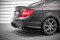 Heck Ansatz Flaps Diffusor für Mercedes-Benz C Coupe  AMG-Line C204 schwarz Hochglanz