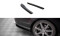 Heck Ansatz Flaps Diffusor passend für Mercedes-Benz C Coupe / Limousine / Kombi AMG-Line C204 / W204 Facelift / S204 Facelift schwarz Hochglanz
