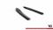 Heck Ansatz Flaps Diffusor passend für Mercedes-Benz C Coupe / Limousine / Kombi AMG-Line C204 / W204 Facelift / S204 Facelift schwarz Hochglanz