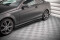 Seitenschweller Ansatz Cup Leisten passend für Mercedes-Benz C Coupe / Limousine / Kombi AMG-Line C204 / W204 Facelift / S204 Facelift schwarz Hochglanz
