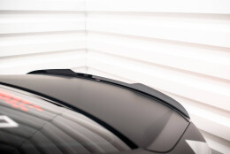 Heck Spoiler Aufsatz Abrisskante passend für Audi S8 D4 schwarz Hochglanz