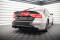 Street Pro Heckschürze Heck Ansatz Diffusor passend für Audi S8 D4 schwarz-rot