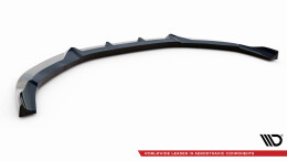 Cup Spoilerlippe Front Ansatz V.2 passend für Audi S8 D4 schwarz Hochglanz