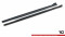 Seitenschweller Ansatz Cup Leisten V.2 für Audi S8 D4 schwarz Hochglanz