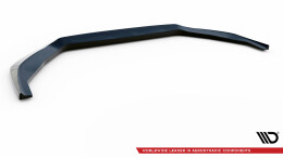Cup Spoilerlippe Front Ansatz V.1 für Audi S8 D5 schwarz Hochglanz