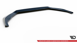 Cup Spoilerlippe Front Ansatz V.1 passend für Audi S8 / A8 S-Line D5 schwarz Hochglanz