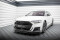 Cup Spoilerlippe Front Ansatz V.1 passend für Audi S8 / A8 S-Line D5 schwarz Hochglanz