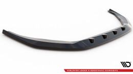 Cup Spoilerlippe Front Ansatz V.2 passend für Audi S8 / A8 S-Line D5 schwarz Hochglanz