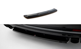 Mittlerer Cup Diffusor Heck Ansatz passend für Audi S8 D5 schwarz Hochglanz
