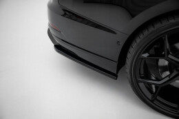Heck Ansatz Flaps Diffusor V.2 passend für Audi S8 D5 schwarz Hochglanz