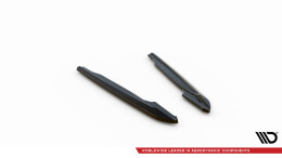 Heck Ansatz Flaps Diffusor V.2 passend für Audi S8 D5 schwarz Hochglanz