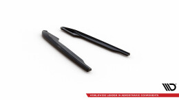 Heck Ansatz Flaps Diffusor V.2 passend für Audi S8 D5 schwarz Hochglanz