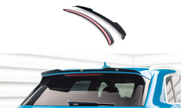 Oberer Spoiler Heck Spoiler Aufsatz Abrisskante passend für Audi e-tron schwarz Hochglanz