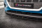 Cup Spoilerlippe Front Ansatz V.2 für Audi e-tron schwarz Hochglanz