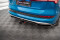 Mittlerer Cup Diffusor Heck Ansatz DTM Look passend für Audi e-tron schwarz Hochglanz