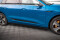 Seitenschweller Ansatz Cup Leisten für Audi e-tron schwarz Hochglanz