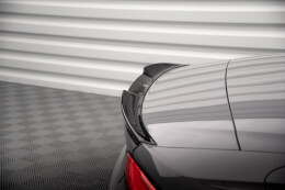 Heck Spoiler Aufsatz Abrisskante 3D für Bentley Continental Convertible GT Mk3 schwarz Hochglanz