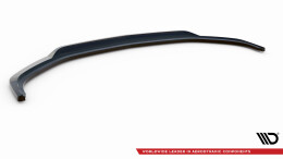Cup Spoilerlippe Front Ansatz für Bentley Continental GT Mk3 schwarz Hochglanz