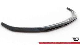 Cup Spoilerlippe Front Ansatz passend für Bentley Continental GT Coupe Mk3 schwarz Hochglanz