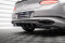 Mittlerer Cup Diffusor Heck Ansatz DTM Look für Bentley Continental GT Mk3 schwarz Hochglanz