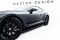 Seitenschweller Ansatz Cup Leisten passend für Bentley Continental GT Coupe Mk3 schwarz Hochglanz