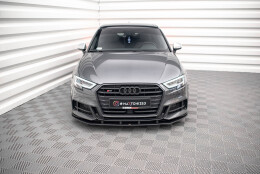 Street Pro Cup Spoilerlippe Front Ansatz für Audi S3...