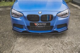 Street Pro Cup Spoilerlippe Front Ansatz passend für BMW M135i F20 SCHWARZ