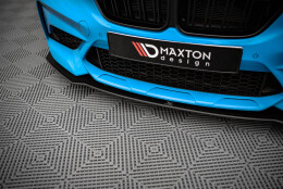 Street Pro Cup Spoilerlippe Front Ansatz passend für BMW M2 F87 SCHWARZ
