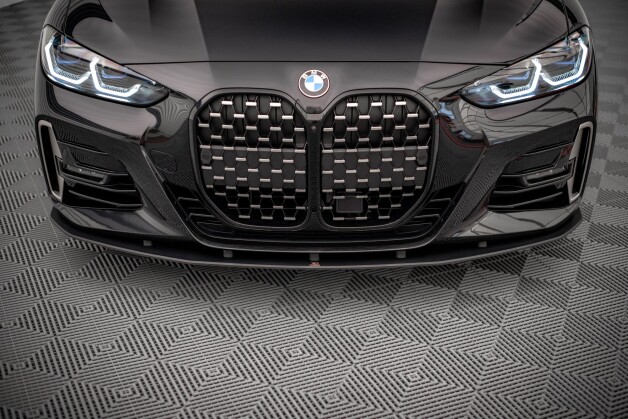 Street Pro Cup Spoilerlippe Front Ansatz passend für BMW 4er M-Paket G22 SCHWARZ