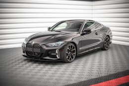 Street Pro Cup Spoilerlippe Front Ansatz passend für BMW 4er M-Paket G22 SCHWARZ