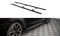 Street Pro Seitenschweller Ansatz Cup Leisten für BMW 4er M-Paket G22 SCHWARZ