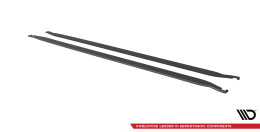 Street Pro Seitenschweller Ansatz Cup Leisten passend für BMW M3 G80 SCHWARZ