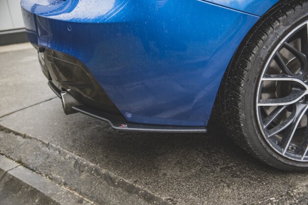 Street Pro Heck Ansatz Flaps Diffusor passend für BMW M135i F20 SCHWARZ