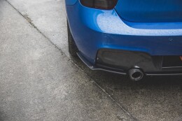 Street Pro Heck Ansatz Flaps Diffusor für BMW M135i F20 SCHWARZ