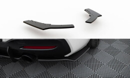 Street Pro Heck Ansatz Flaps Diffusor V.2 passend für BMW 1er F20 M-Paket Facelift / M140i SCHWARZ