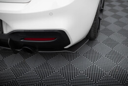Street Pro Heck Ansatz Flaps Diffusor V.2 passend für BMW 1er F20 M-Paket Facelift / M140i SCHWARZ