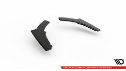 Street Pro Heck Ansatz Flaps Diffusor V.2 passend für BMW 1er F20 M-Paket Facelift / M140i SCHWARZ
