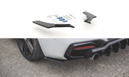 Street Pro Heck Ansatz Flaps Diffusor V.3 passend für BMW 1er F20 M-Paket Facelift / M140i SCHWARZ